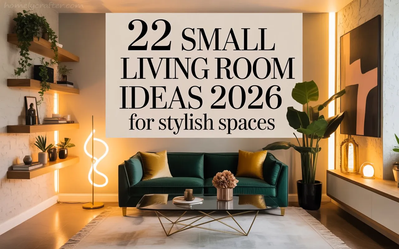 22 Small Living Room Ideas 2026 for Stylish Spaces