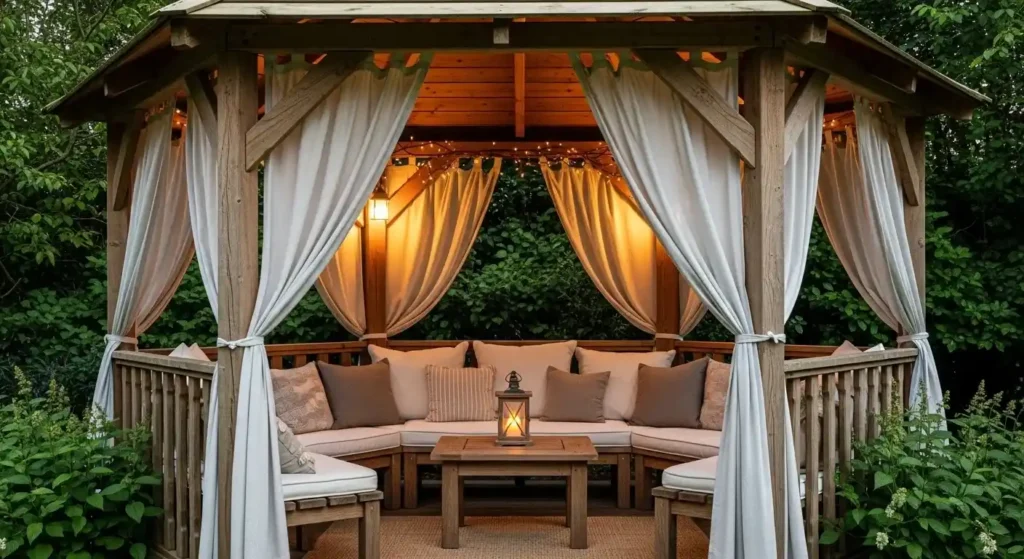 wooden gazebo ideas