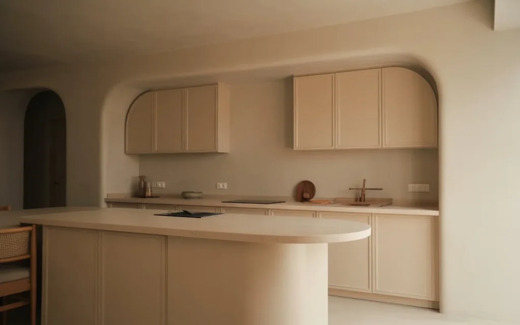 Curved Kitchen Edges