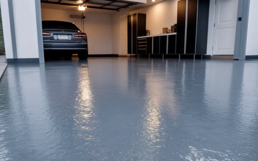 Epoxy Gray Floors