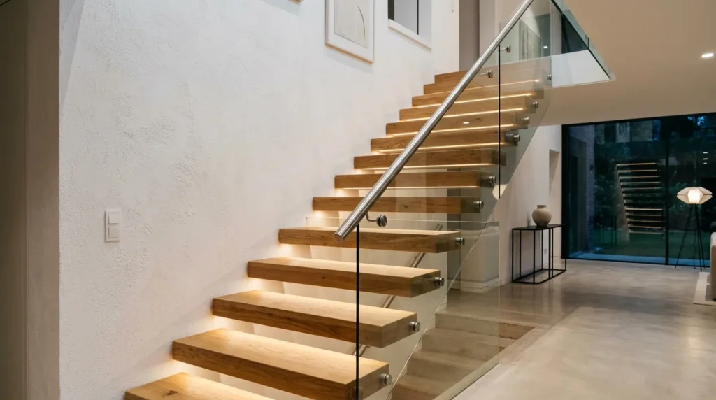 Floating Step Lighting