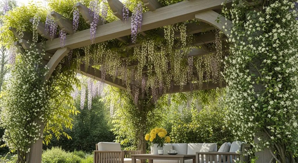 flower-covered-pergola