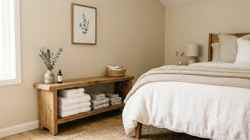 Folded Towel Display