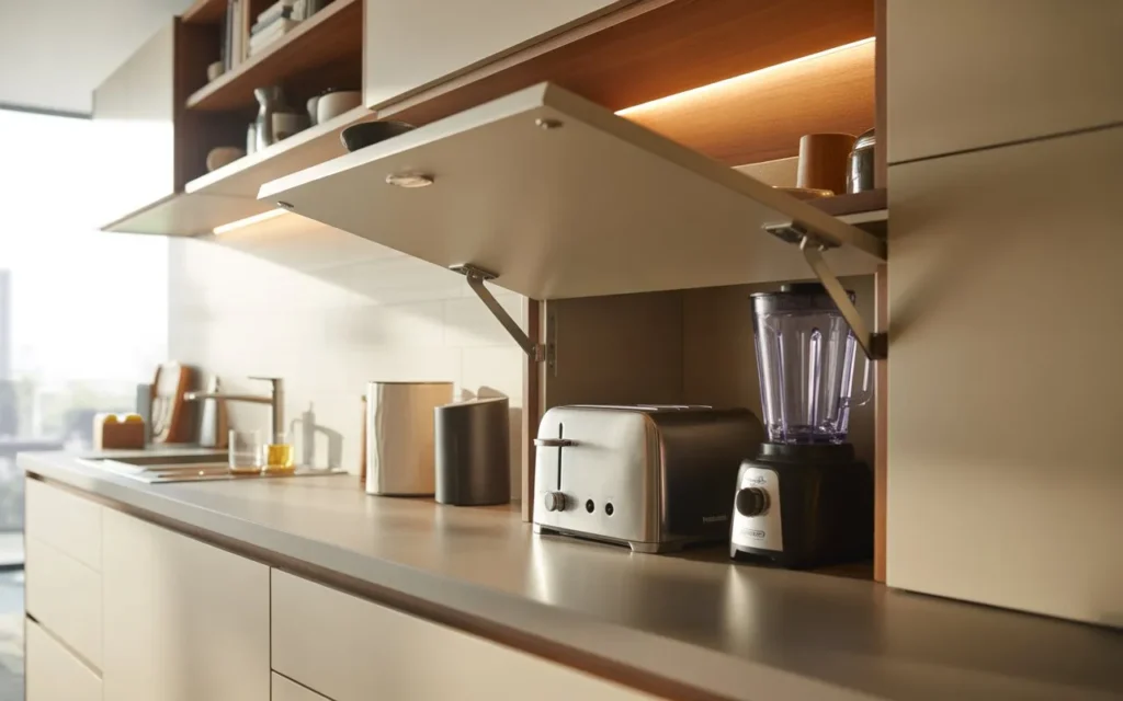 Hidden Appliance Garage