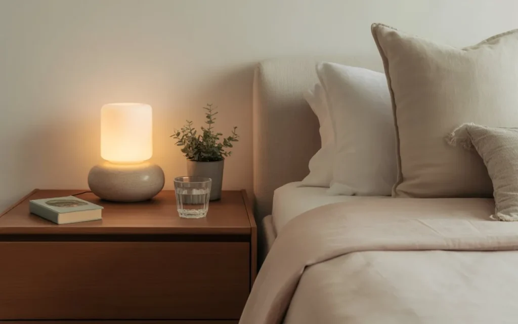 Minimal Nightstand Styling