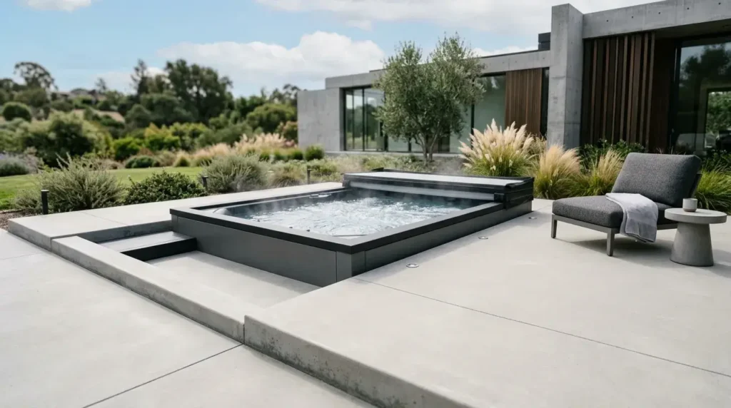 Minimalist Concrete Base