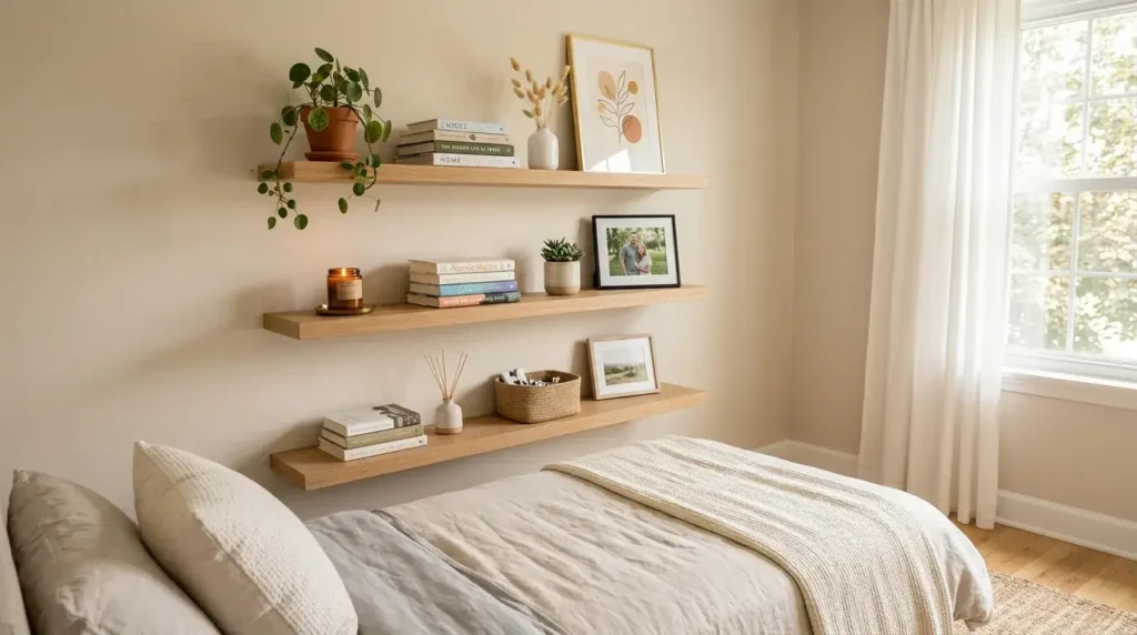 Minimalist Floating Shelves