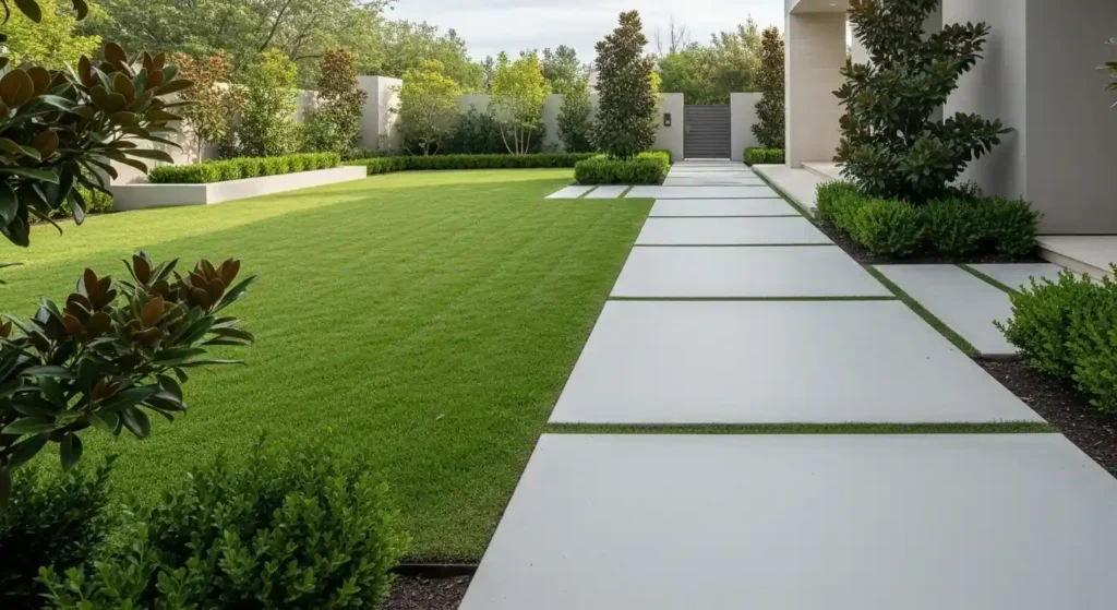 Modern Minimalist Lawn