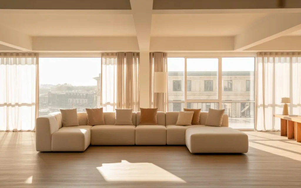 Open Corner Luxe Sofa