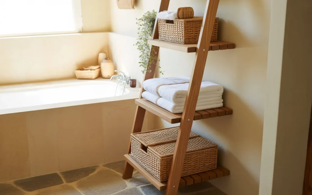 Open Ladder Storage