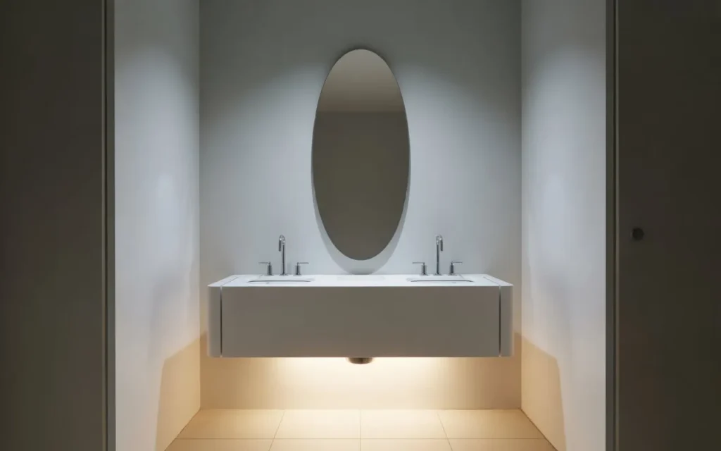 Oval Minimal Mirror