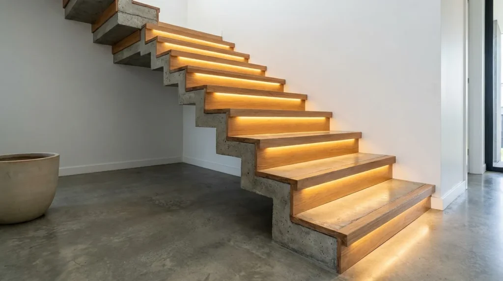 Recessed Step Lights