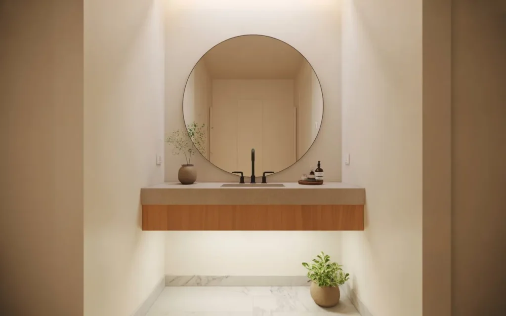 round-frameless-mirror