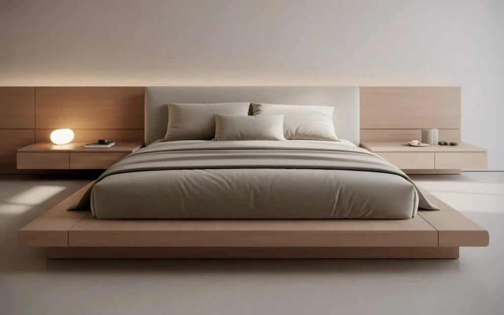Sleek Platform Bed