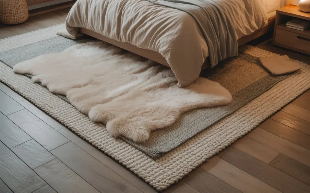 Soft Layered Rugs