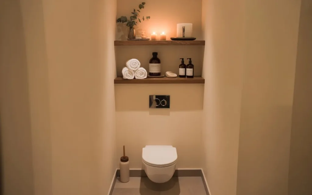 Spa Shelf Styling