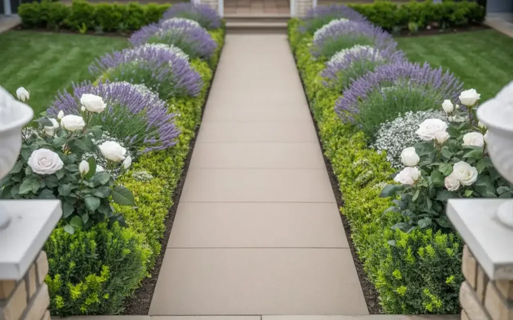 Symmetrical Walkway Borders