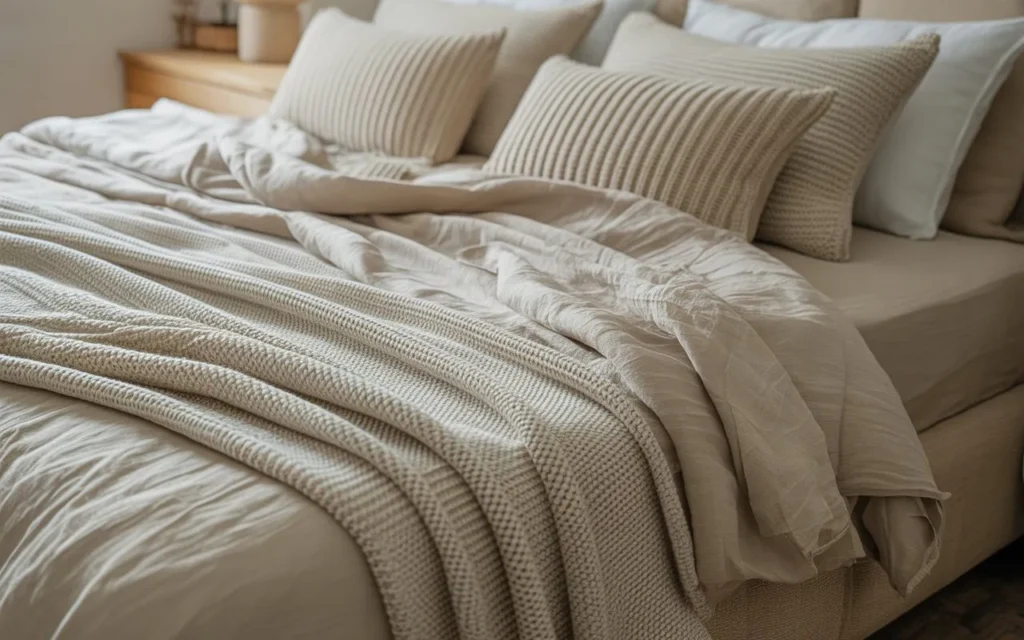 Textured Layered Bedding
