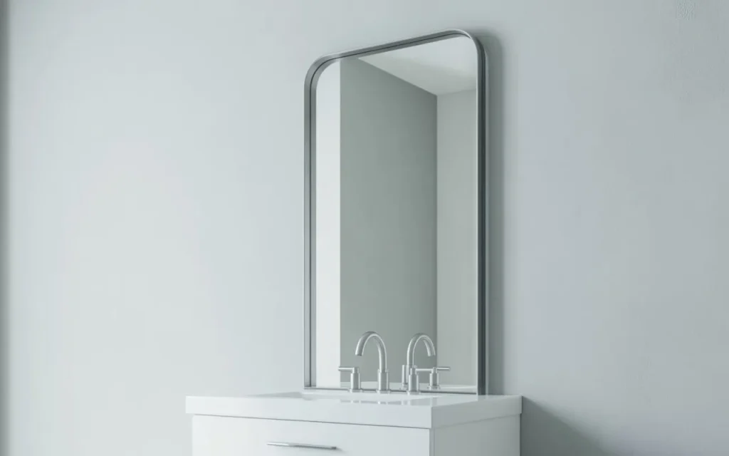 Thin Metal Frame Mirror