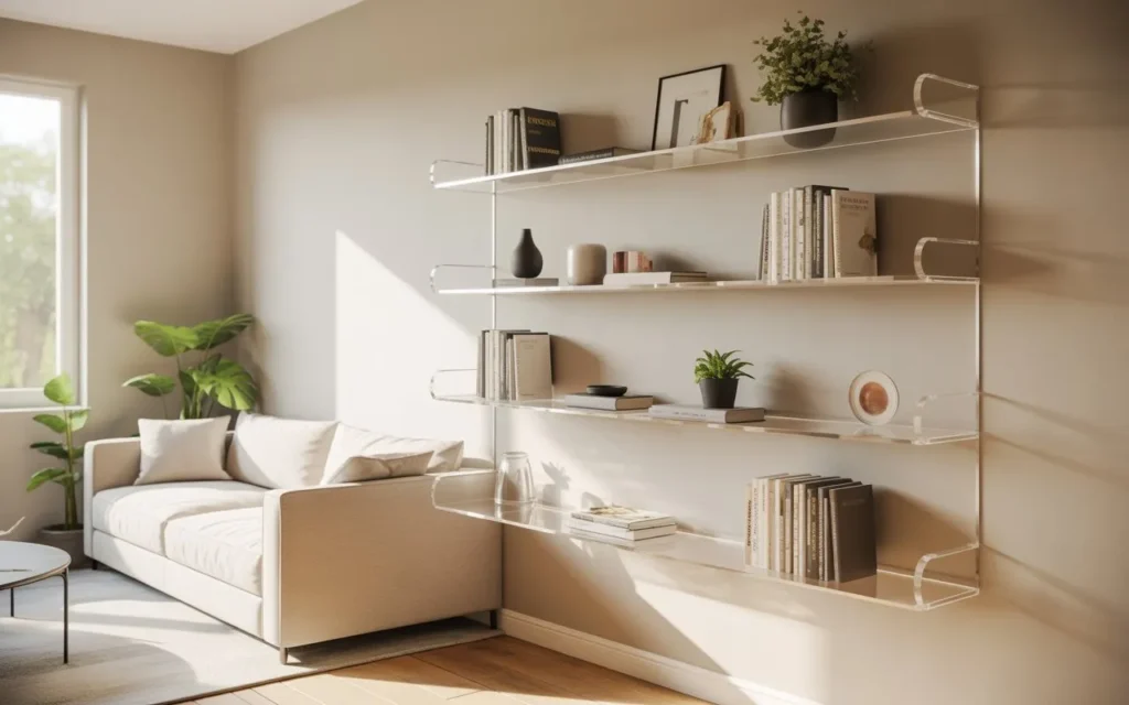 Transparent Shelving