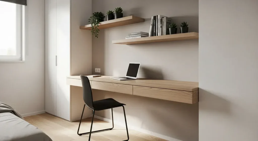 Wall-Mounted Desk