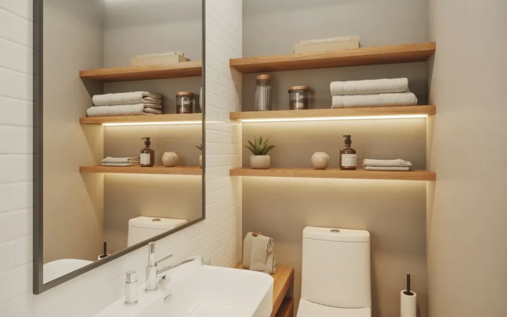Wall-Mounted Shelves