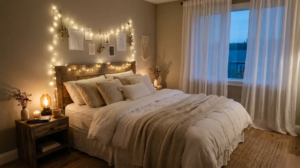 Warm Fairy Light Glow