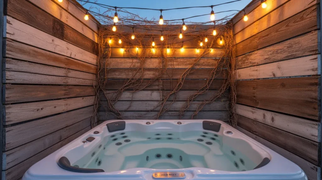 Barn Wood Privacy Screen