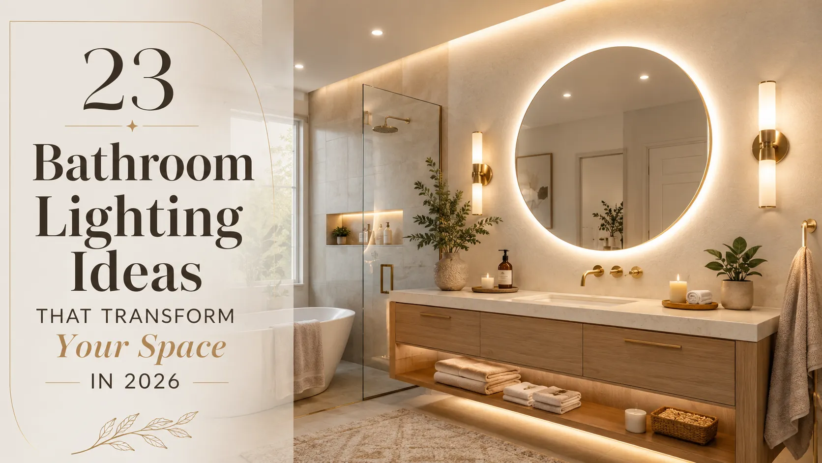 23 Bathroom Lighting Ideas That Transform Your Space in 2026