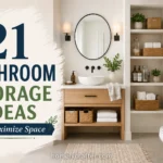 bathroom storage ideas to maximize space 2026