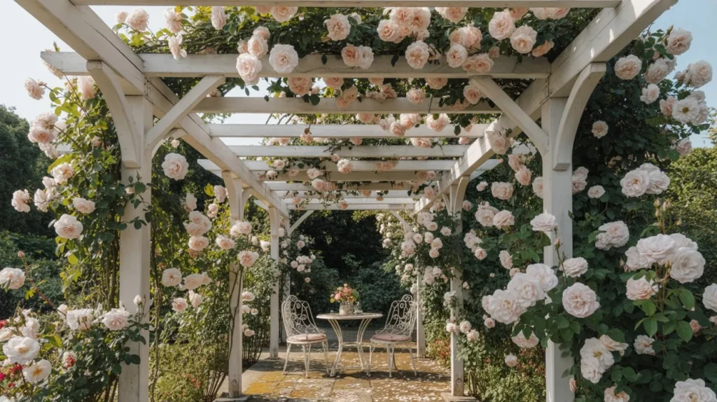 Canopy of Climbing Roses