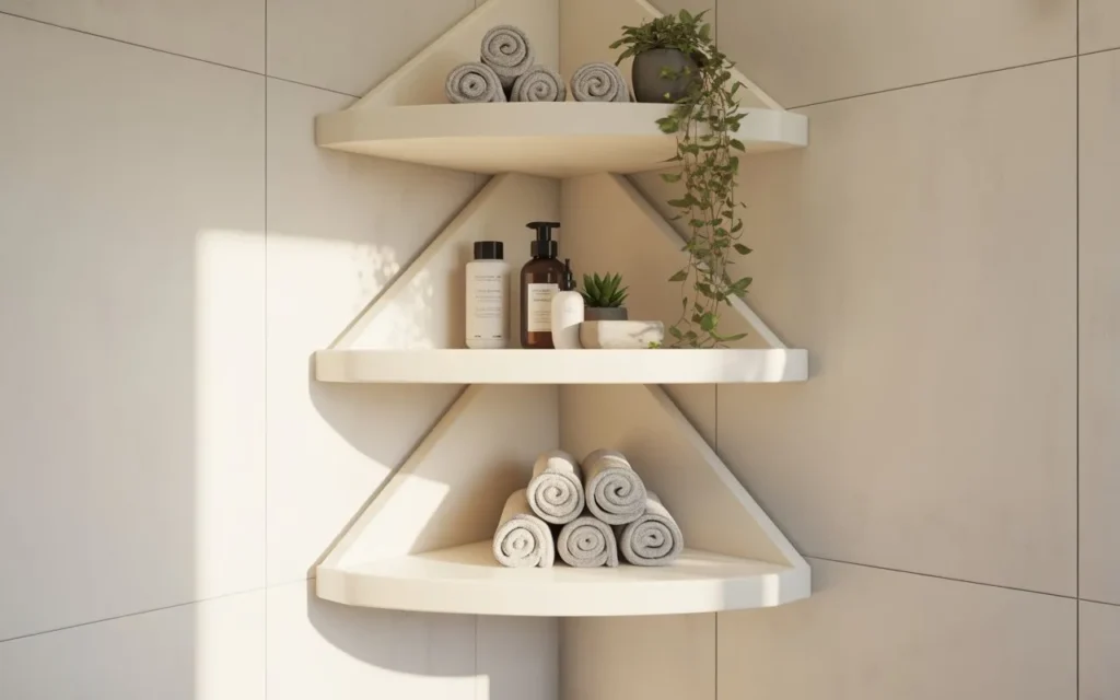  corner shelf units bathroom storage idea 2026