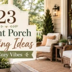 front porch seating ideas for cozy vibes 2026