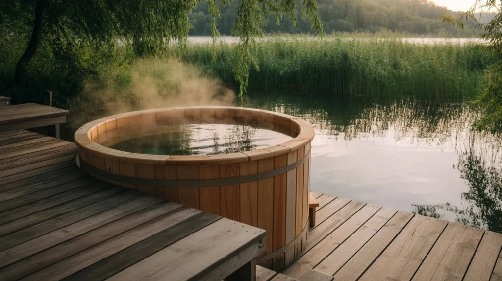 Lakeside Tub Retreat