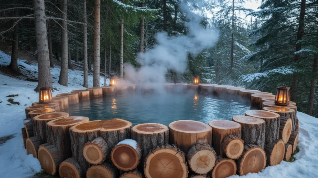 Mountain Log Surround