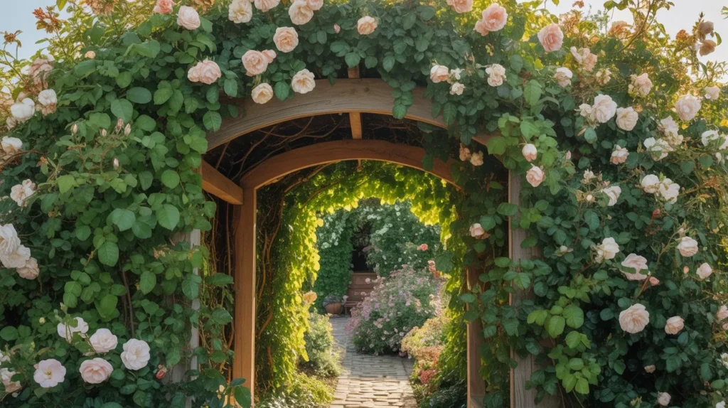 Overgrown Archway Entrance