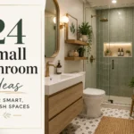 small bathroom ideas for smart stylish spaces 2026
