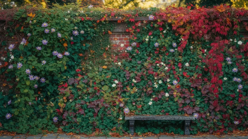 Wild Climbing Plant Wall