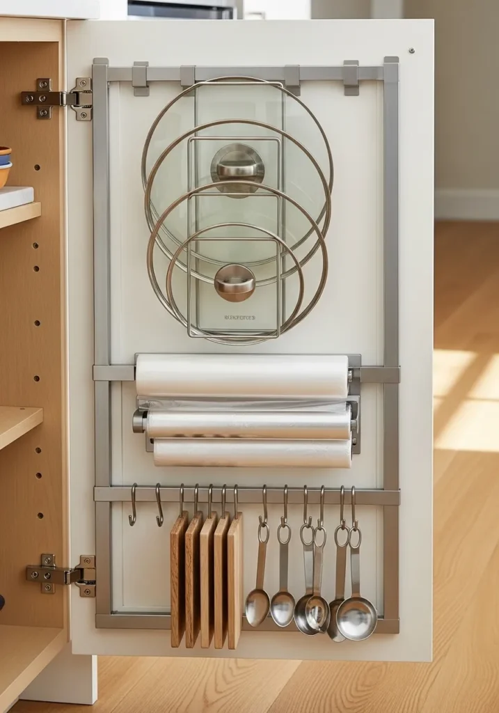  cabinet door organizers kitchen storage idea modern