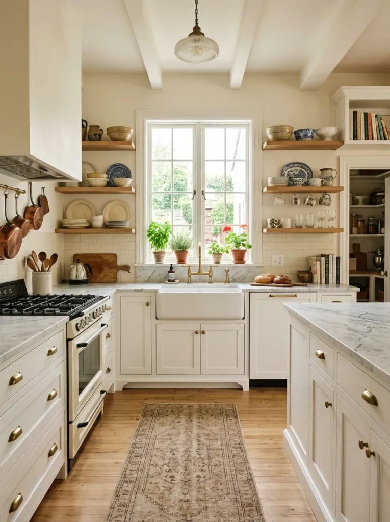 classic white kitchens vintage home style idea modern