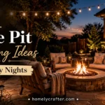 fire pit lighting ideas for cozy nights 2026
