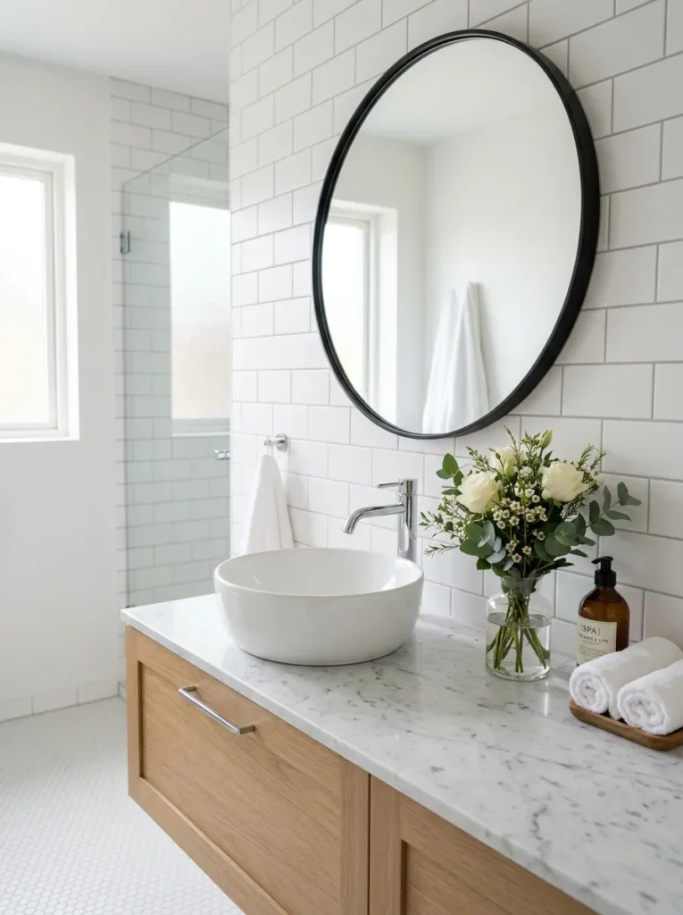 floral bathroom decor flower home decor idea modern