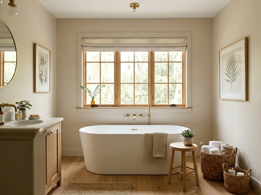 freestanding soaker tub bath tub decor idea modern bathroom