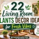 living room plants decor ideas for fresh vibes 2026