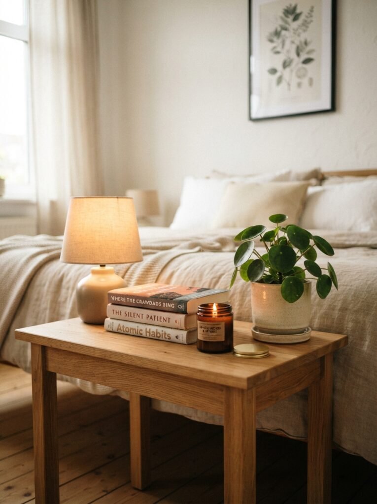 Bedside Table Styling