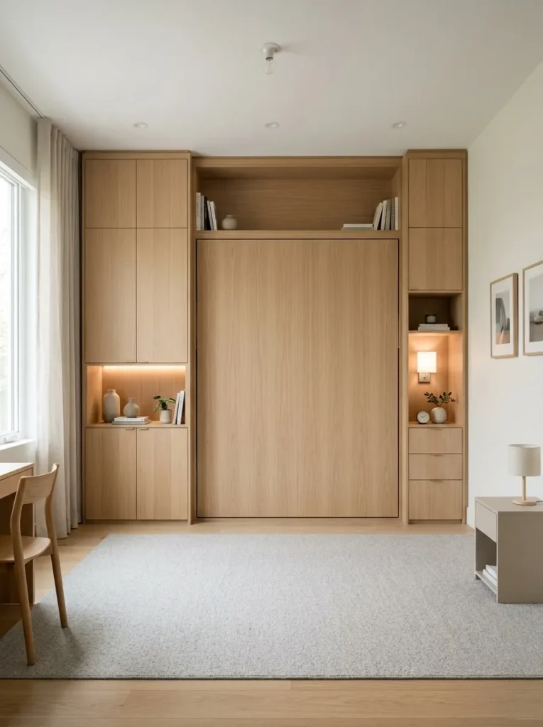 built in wall bed unique bed idea modern 2026