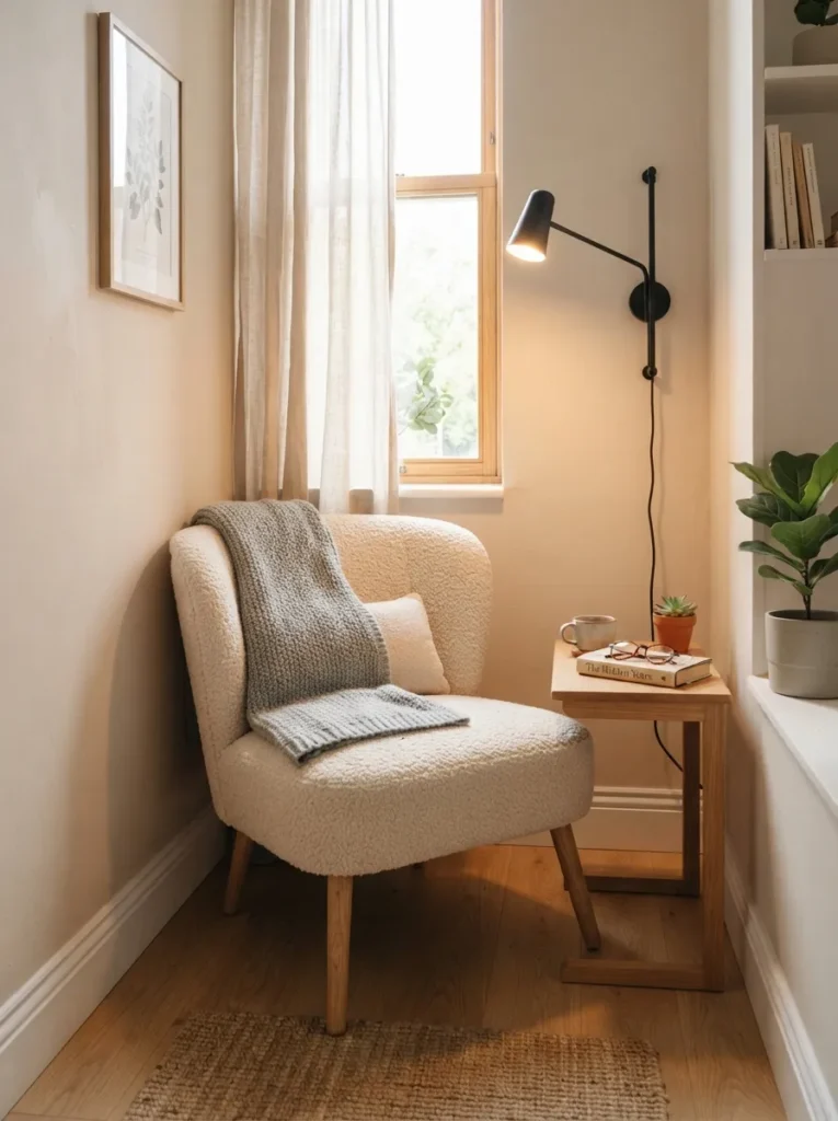 compact reading chair cozy reading chair idea modern
