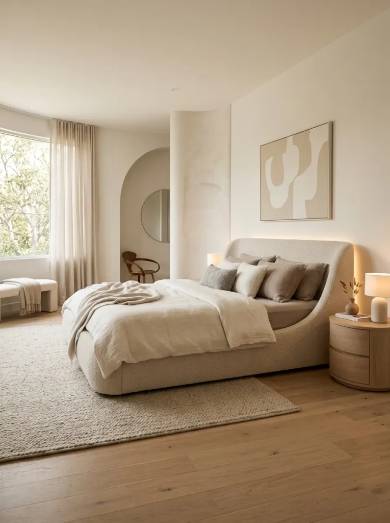 curved frame bed unique bed idea modern 2026