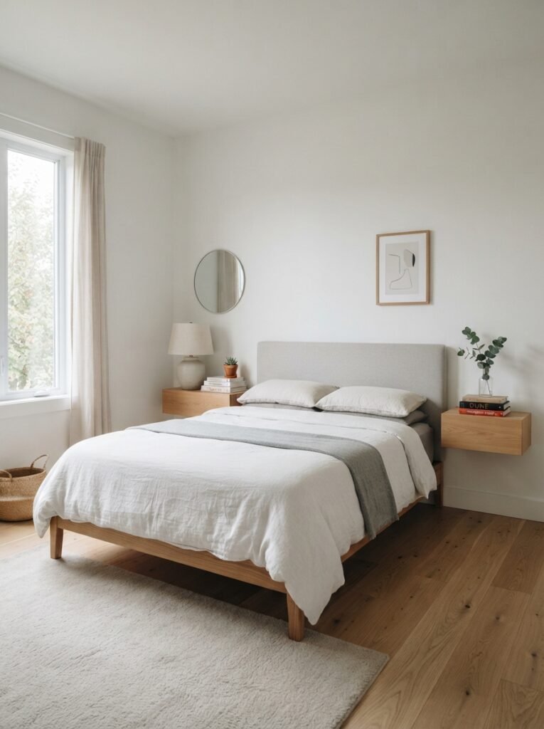 Floating Night Shelves