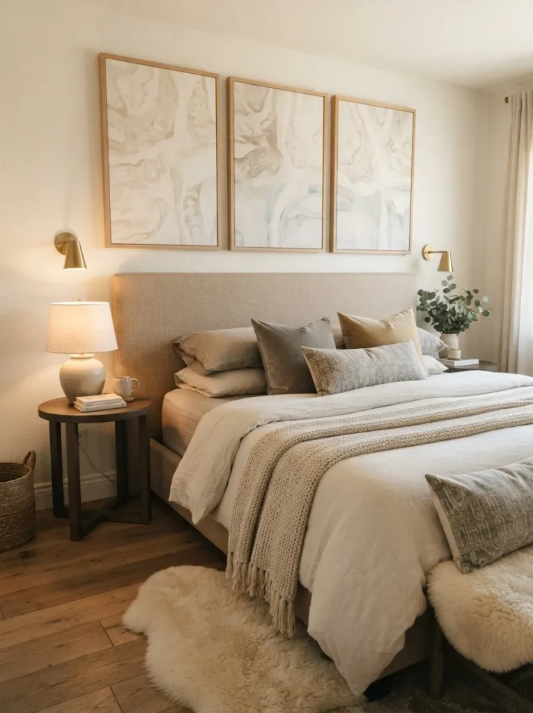 wall decor ideas for bedroom